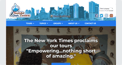Desktop Screenshot of insideouttours.com